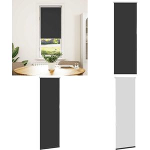vidaXL Rolgordijn verduisterend 55x150cm stofbreedte 50,7 cm polyester - Rolgordijn - Rolgordijnen - Dag- En Nachtgordijn - Verduisterend Rolgordijn