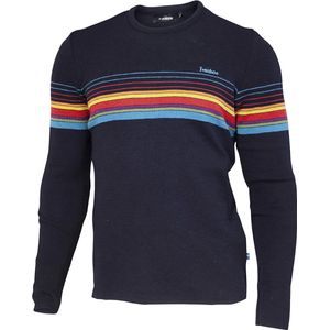 Ivanhoe wollen trui Retro-Hang Loose Navy ronde hals - Blauw - XXL