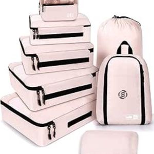 Equivera Koffer Organizer Set - Koffer Organizer Set - Bagage Organizer - Packing Cubes - Backpack Organizer Set - Voor Koffer en Backpack - Travel Cubes