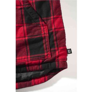 Brandit - Lumber Mouwloos jacket - 4XL - Rood/Zwart