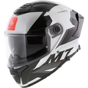 MT Thunder 4 SV Integraal helm Exeo zwart titanium L - Motorhelm Scooterhelm