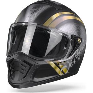 Scorpion Exo-HX1 Ohno Matt Black Gold Jet Helmet 2XL