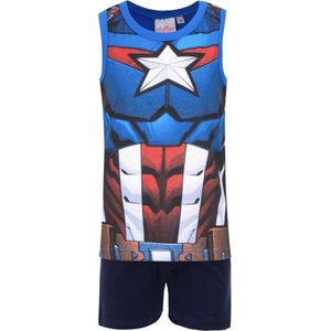 Marvel Avengers - Captain America - Pyjama / Shortama - Maat 116 - 6 jaar