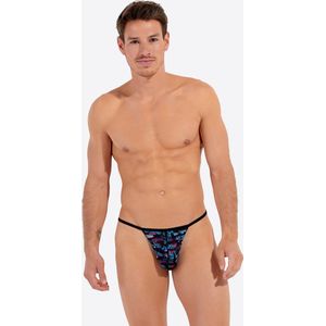 HOM heren temptation mircofiber g-string blackrock multi
