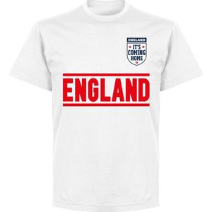 Engeland It's Coming Home Team T-Shirt - Wit - 5XL