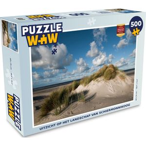 Puzzel Uitzicht op het landschap van Schiermonnikoog - Legpuzzel - Puzzel 500 stukjes