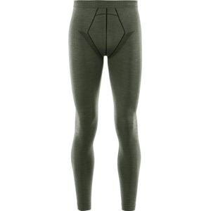 FALKE heren tights Wool-Tech - thermobroek - olijfgroen (olive) - Maat: S