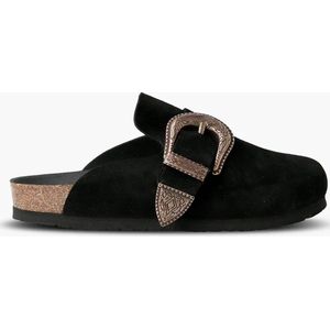 Geniuns-Huma Velour Black-Loafers-Maat 37