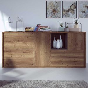 Dressoir Frame- donkere eik