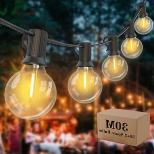 Tentverlichting 30m led-lichtketting voor buiten - warmwit - IP45 waterdicht