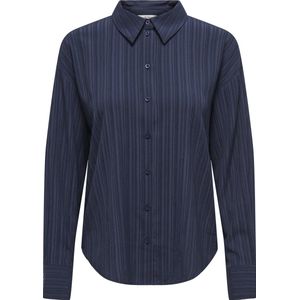 Jacqueline de Yong Blouse Jdygigi Shirt Wvn 15341230 Total Eclipse Dames Maat - M