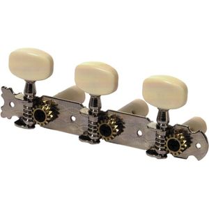 Gewa mechaniek concert klassiek Git Nylonwellen 10 mm - Stemmechaniek voor gitaar