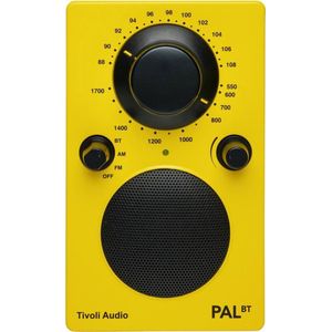 Tivoli Audio - PAL BT - Draagbare radio met FM, AM en Bluetooth - Geel