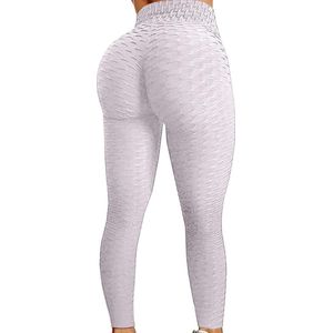 Miresa - Sexy Sportleggings / Fitness & Yoga High Waist Leggings – Wit - Maat XL