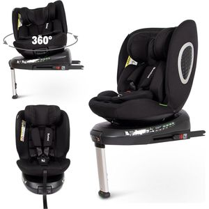 Baninni Autostoel 360° i-Size 40-150cm – 36kg Tullio Zwart