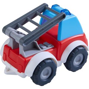 Haba Brandweerwagen Jongens 13 X 9 Cm Rood/blauw