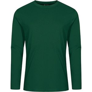 Forrest Groen t-shirt lange mouwen merk Promodoro maat XL
