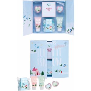 Source balance - Giftbox - Geschenkset - Let it snow - Badbruisbal - Bad- en douchegel - Bath confetti - kids - badgeschenkset - badplezier