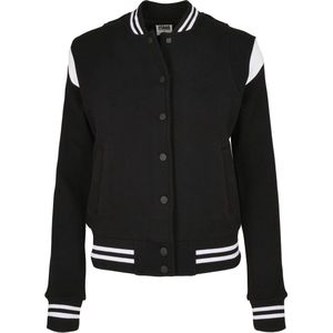 Urban Classics - Organic Inset College jacket - XS - Zwart