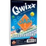 Qwixx On Board Bloks - Extra Scorebloks voor 2-4 spelers vanaf 8 jaar - 160 blaadjes in totaal