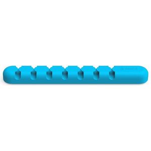 Orico - Zelfklevende kabelhouder - Organiseer tot 7 kabels van 5mm dik - 3M - Blauw