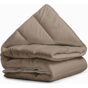 Sleeptime 2 in 1 Omkeerbare Dekbed - Dekbed zonder Overtrek - 200x200 - Taupe