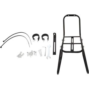 Bike Front Cargo Rack Staal Opgeruwd Fietstoerdrager Plus voor Mountain Bike