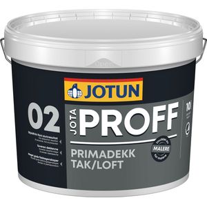 Jotun Jotaproff Primadekk - 10 Liter - Wit - Muurverf