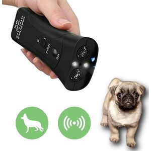 Uniquez Ultrasone Anti-Blaf apparaat - Blafband - Voor Grote en Kleine Honden - Hondentrainer - Puppy opvoeding - Trainingshalsband hond - Clicker training hond - Zonder schok