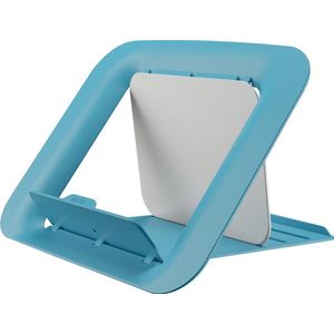 Leitz Verstelbare Compacte Ergonomische Verstelbare Laptopstandaard met 4 Hoogtes - voor 13 tot 17 Inch Laptop - Sereen Blauw