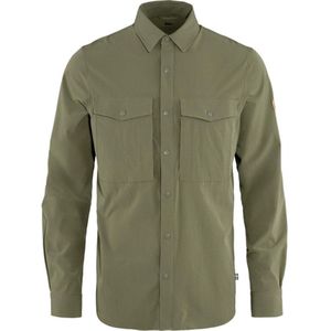 Blouse Fjallraven Men Abisko Trekking Shirt Light Olive-M