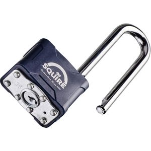 Gelamineerde Lange Beugel Hangslot - 4 Pin Dubbele Vergrendeling - 25"" Shackle Lengte - Henry Stronglock