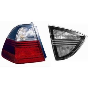 BMW 3 serie E90/ E91, 2008 - 2012 - achterlicht, Sedan, smoke, buiten, zonder fittingdeel, links