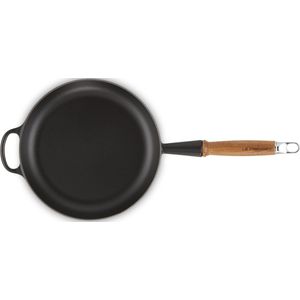 Le Creuset Koekenpan Signature Mat Zwart - ø 24 cm / 1.6 Liter - Geëmailleerde anti-aanbaklaag