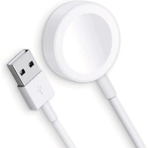 Oplaadkabel - Geschikt voor Apple Watch Oplader - Lader Kabel - Voor Series 9 t/m 4 SE Ultra