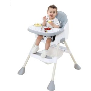 Kinder Eetstoel – 2-in-1 Babystoel Voor Aan Tafel Met Dienblad - Baby Stoel Voor Eten - Meegroei Kinderstoel - Baby stoeltje Zitten – Meegroeistoel - Kindereetstoel