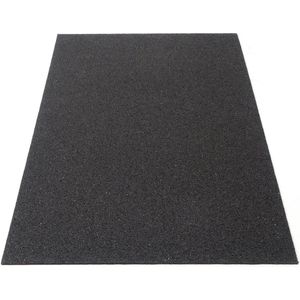 Hundos Antislip mat rubber 6 mm 116x77cm voor Hondenbench maat XL