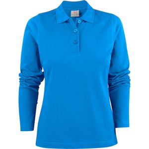 Printer POLO SURF RSX LONG SLEEVE LADY 2265012 - oceaanblauw - XXL