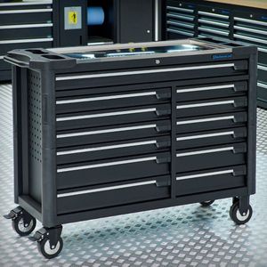 Datona® Gereedschapswagen XXL + Mach VI - Zwart