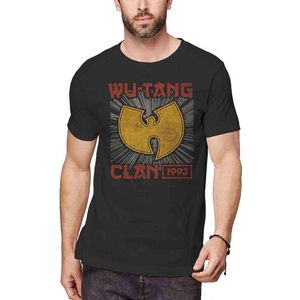 WuTang Clan - Tour '93 Heren T-shirt - M - Zwart