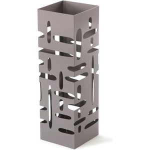 Grijze metalen paraplubak - ijzer - 155 x 49 x 155 cm