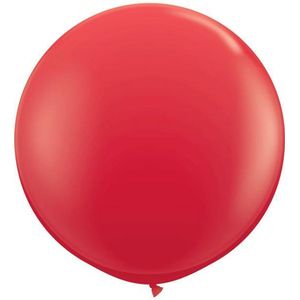MEGA Topping ballon 90 cm Rood