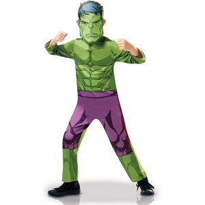 Klassiek Hulk™ animatieserie kostuum voor jongens - Verkleedkleding - Carnavalskleding