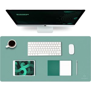 Bureaulegger - Bureau-vloeipapier - 1 stuk - Groen - PVC - 40x80cm