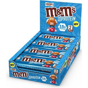 M&M's Crispy High Protein Bar 12repen Milk Chocolate