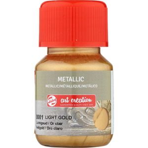 Metallic Verf - 8001 Lichtgoud - Art Creation - 30 ml