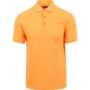 Suitable - Fluo A Polo Fel Oranje - Slim-fit - Heren Poloshirt Maat M