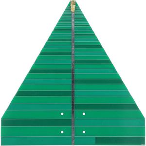 Logaritmische periodieke breedbandantenne 600-6000 MHz - Stabiel en ultralicht, geschikt voor gemeenschappelijke frequenties GPS en WiFi.
