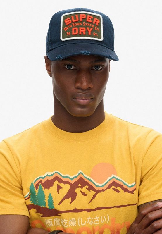 Superdry Graphic Truckercap Blauw Man