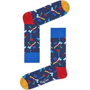 Happy Socks Axe Sokken - Donkerblauw - Maat 36-40